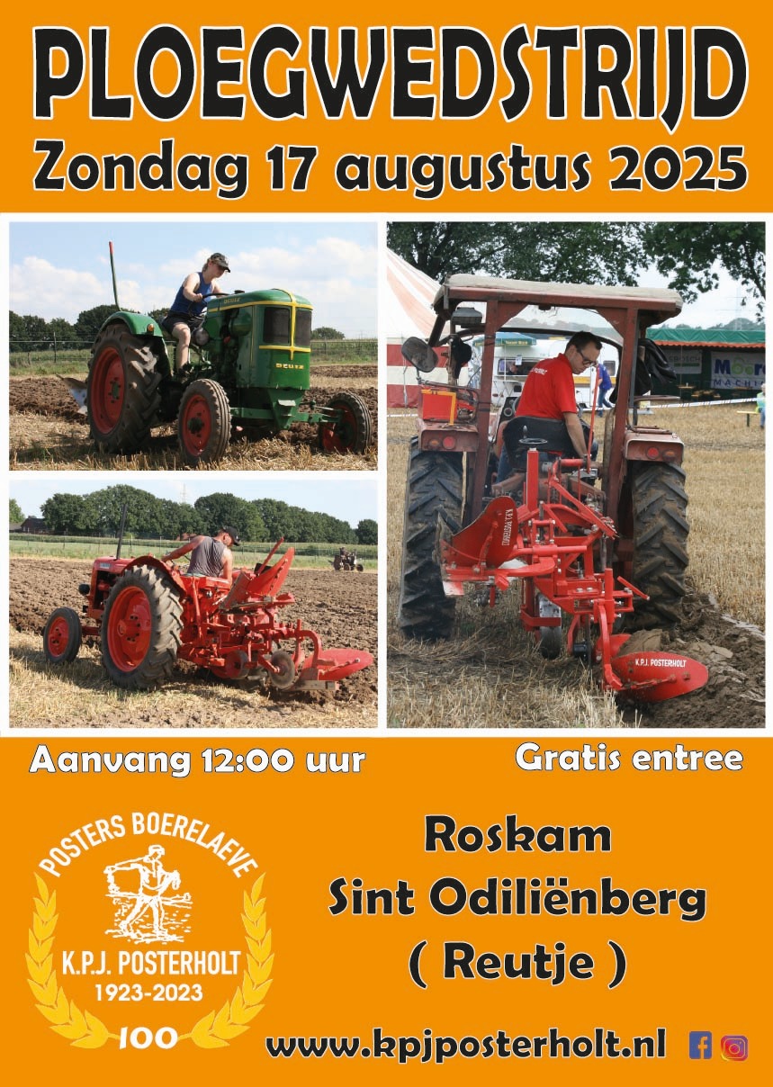 KPJ Poster ploegwedstrijd 2025